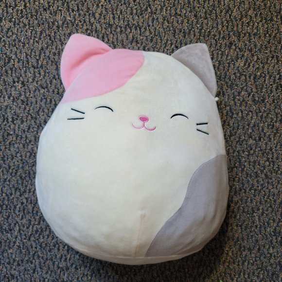 Charlotte the Pink and Purple Calico Cat Squishmallows Dated 10/2017 - Picture 6 of 13